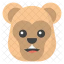 クマの顔  アイコン