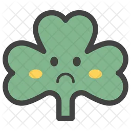 悲しいコリアンダー Emoji アイコン