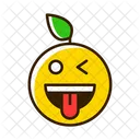 舌を出す  アイコン