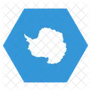 남극 대륙  아이콘