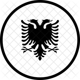 アルバニア Flag アイコン