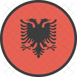 アルバニア Flag アイコン