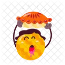 パイを食べる  アイコン
