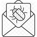 스팸 이메일 메일 아이콘