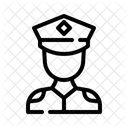 이민관 국경 통제 보안 아이콘