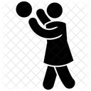 농구 야외 게임 체육 게임 아이콘