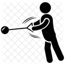 창던지기 장대높이뛰기 멀리뛰기 아이콘