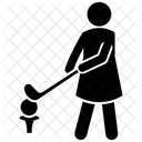 골프 스윙 올림픽 게임 골프 토너먼트 아이콘