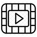 映画スクリーン  アイコン