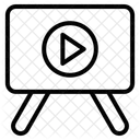 映画スクリーン  アイコン