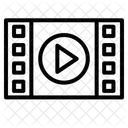 映画スクリーン  アイコン