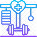 피트니스 장비 도구 헬스장 아이콘