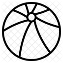 비치 볼  아이콘