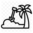 해변  아이콘