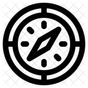 コンパス、リーダーシップ、ビジネス アイコン