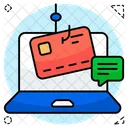 카드 피싱  아이콘