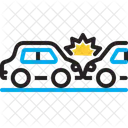 교통 사고  아이콘