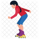 스케이트보더 스케이트 경사로 공원 놀이 아이콘