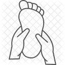 발 마사지 스파 아이콘