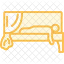 스파 마사지 휴식 아이콘