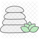 마사지 스톤 스파 아이콘