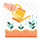 원예 심기 잎 아이콘