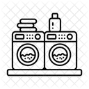 세탁소  아이콘