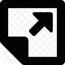 ページを上にめくる、ページを上にめくる、めくる アイコン