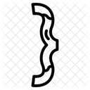 오른쪽 중괄호 중괄호 닫는 괄호 아이콘