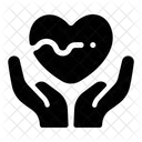 건강 관리 열 건강 관리 아이콘