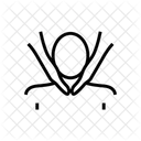 얼굴 마사지 테라피 아이콘