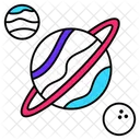 星、惑星、宇宙 アイコン