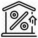 住宅の利子  アイコン