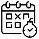 締め切り  アイコン