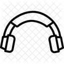 소음 제거 헤드폰 아이콘