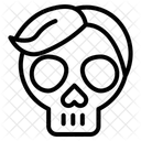 サイバーパンクの頭蓋骨  アイコン