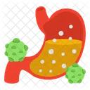 胃がん、胃、がん アイコン