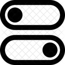 トグルボタン  アイコン