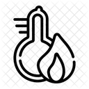 温度調節、暑い、天気 アイコン