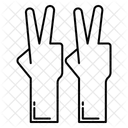 평화적 시위 시위 활동가 아이콘