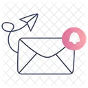 メッセージ通知、電子メールアラート、電子メール アイコン