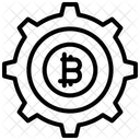 비트코인 관리 아이콘