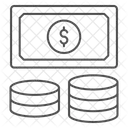 달러 화폐 아이콘