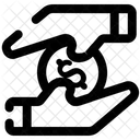 거래 결제 돈 아이콘