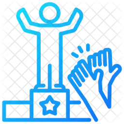 직원 인정  아이콘