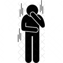 吐き気、嫌悪感、不快 アイコン