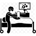 腹腔鏡検査、腫瘍医、腫瘍学 アイコン