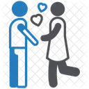 하트 키스 사랑 커플 아이콘