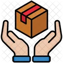 취급 손 제품 아이콘