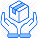취급 손 제품 아이콘